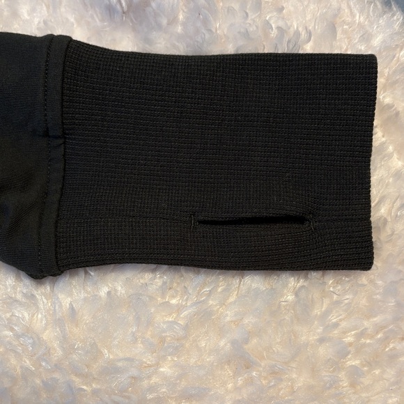 Lululemon French Terry Green Butterfly Pattern Hooded Jacket Size 10 - Picture 8 of 10